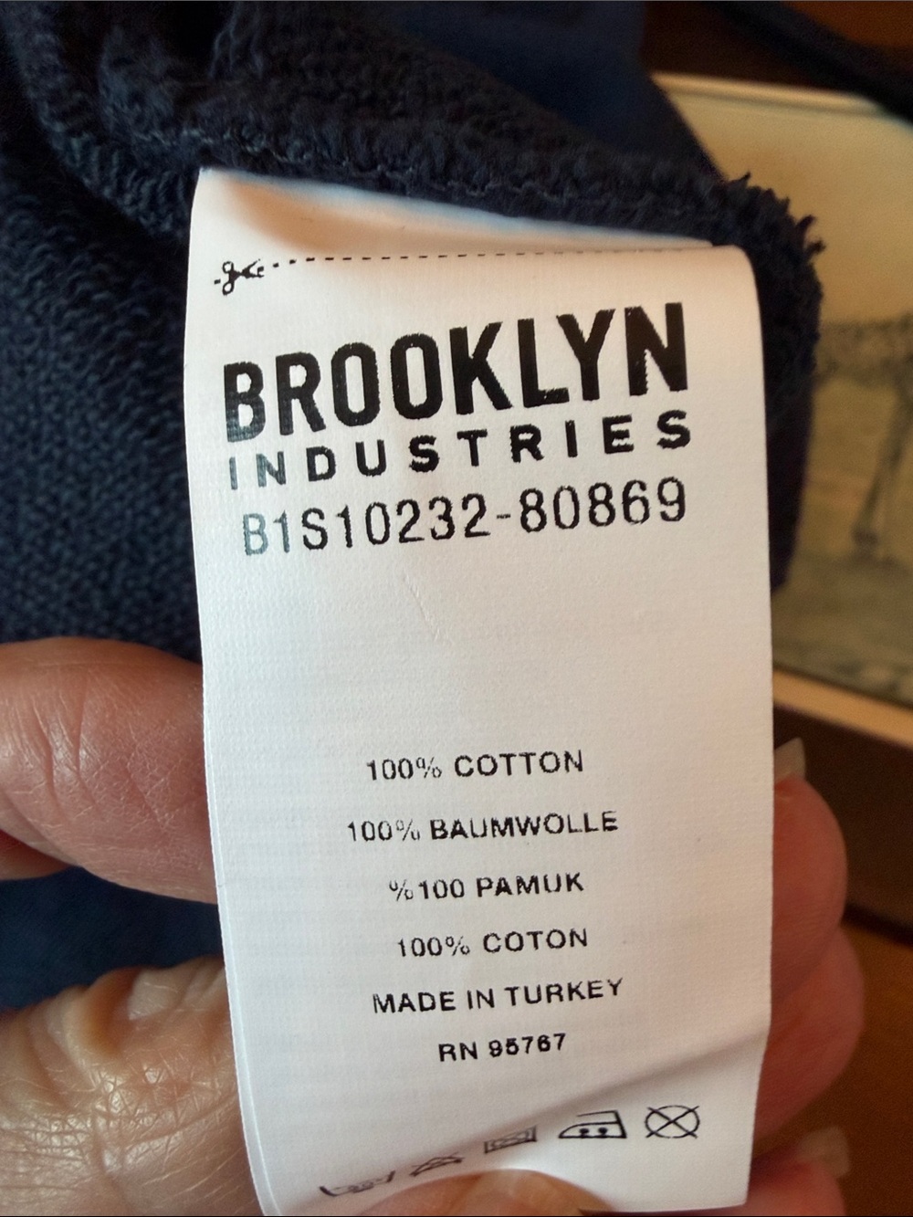 “BROOKLYN INDUSTRIES” Gorgeous Cotton Sweatshirt - Picture 6 of 6